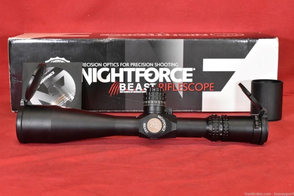 Nightforce BEAST 5-25x56mm F1 Mil-R Illuminated C448 Nightforce-BEAST Scope-img-1