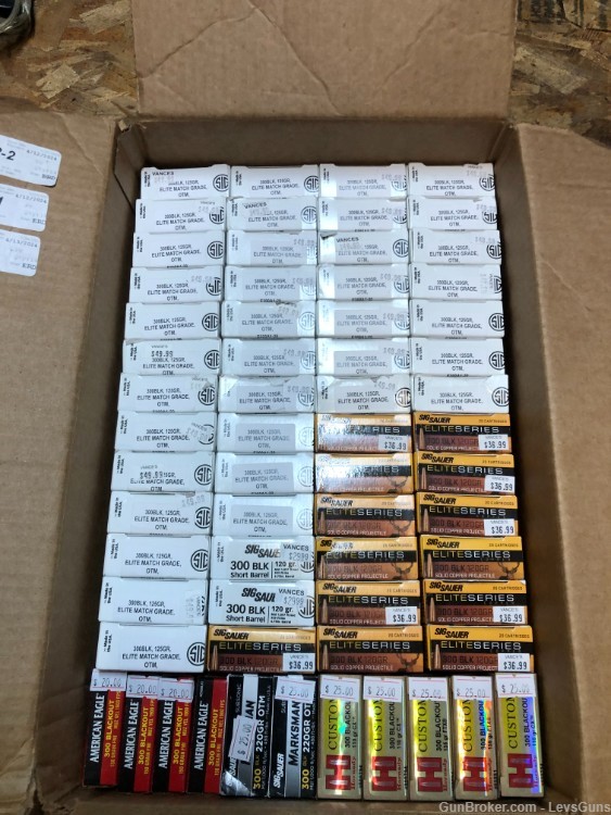 1,260 rounds of Match Grade .300BLK! Bulk 300 Black Out Ammo!-img-0