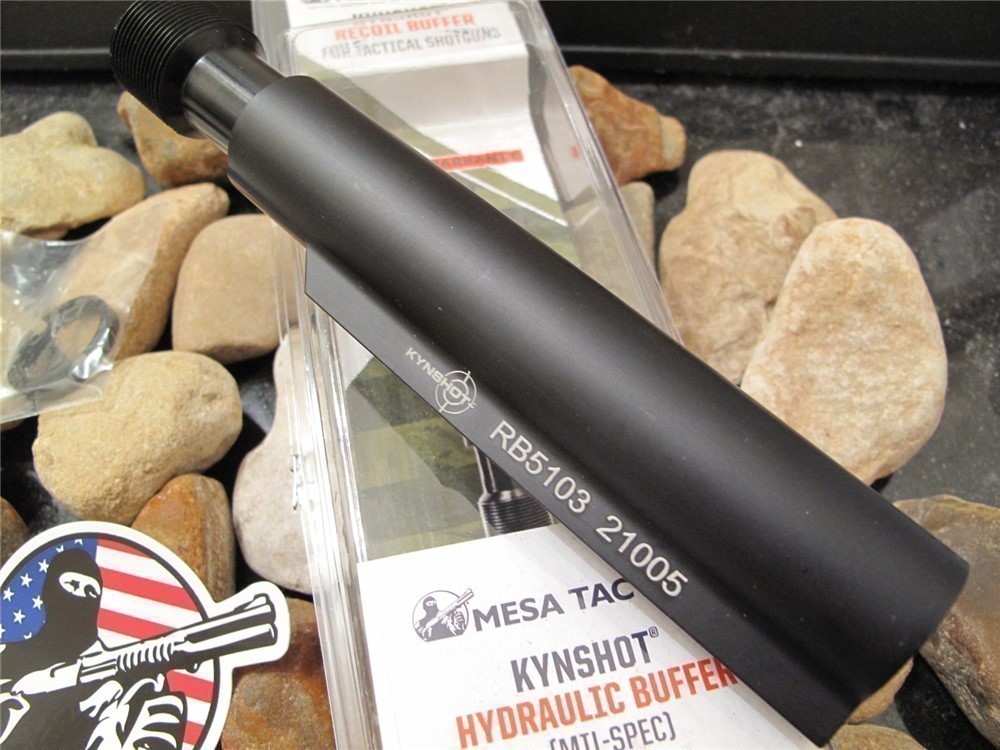 RECOIL REDUCING Hydraulic Shotgun Buffer TUBE Mil-Spec KYNSHOT STOCK KYNTEC-img-1