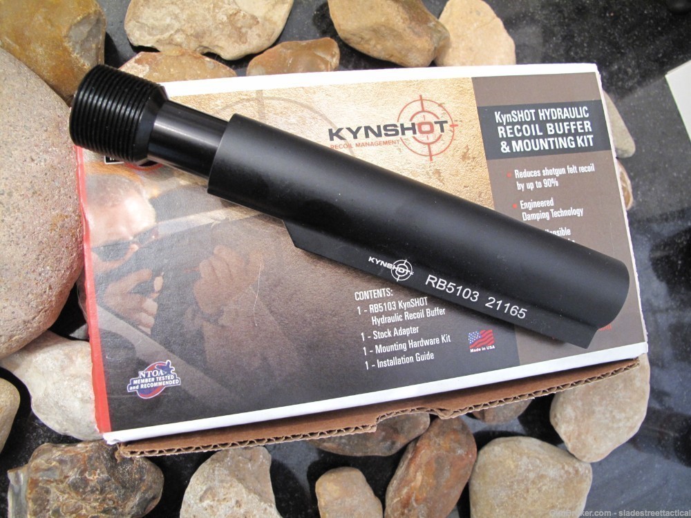 RECOIL REDUCING Hydraulic Shotgun Buffer TUBE Mil-Spec KYNSHOT STOCK KYNTEC-img-3