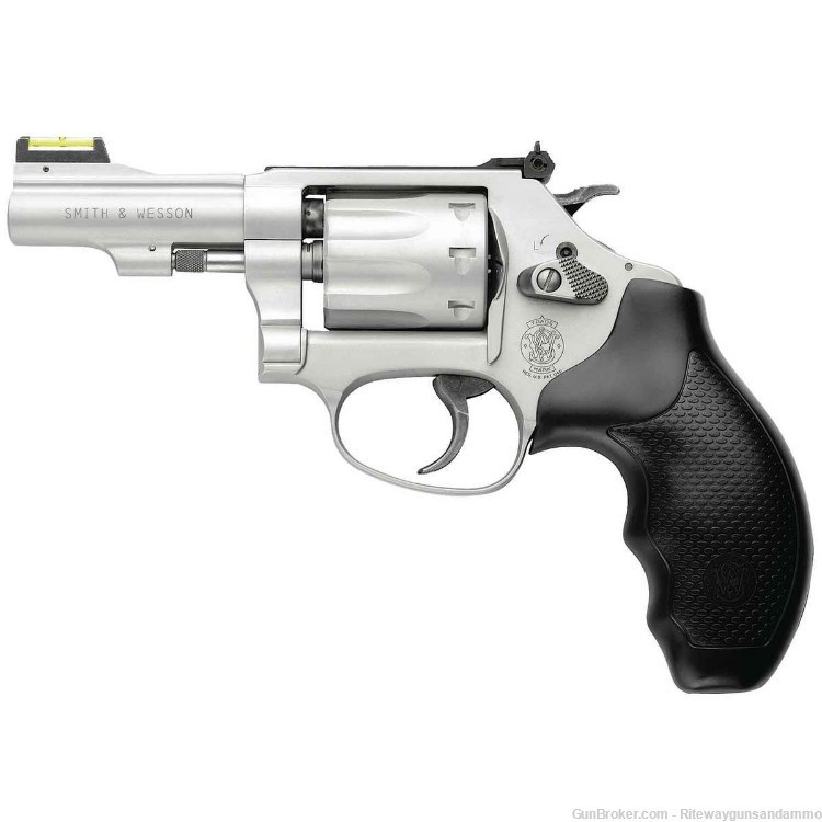 Smith & Wesson Model 317 Kit Gun 22 Long Rifle 3in Stainless Revolver -img-1