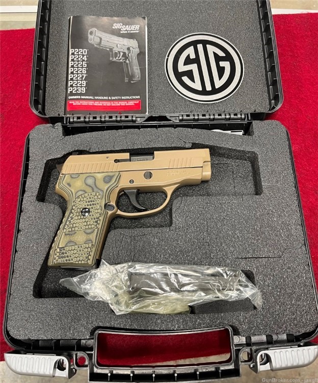 SIG SAUER P239 - 9mm - SCORPION  EXCELLENT LIKE NEW-img-0