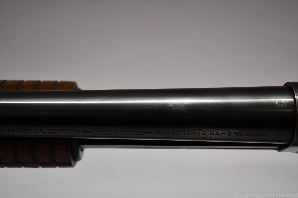 Nice Winchester Model 12 Pump Shotgun 2 3/4" 12 G 30" Plain Full 1950 C&R-img-23