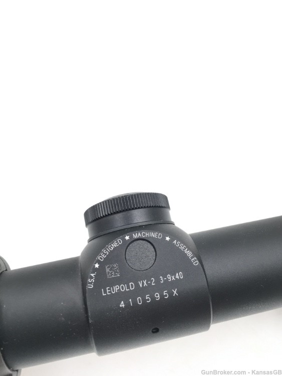 Leupold VX-2 3-9x40 Rifle Scope with Leupold Bases and Mounts -img-5