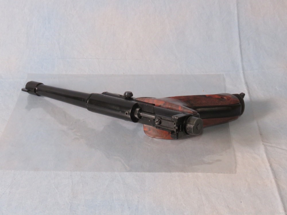 Crosman Mark I Target Air Pistol w/ Box & Papers * Vintage Pellet Gun 1-img-4
