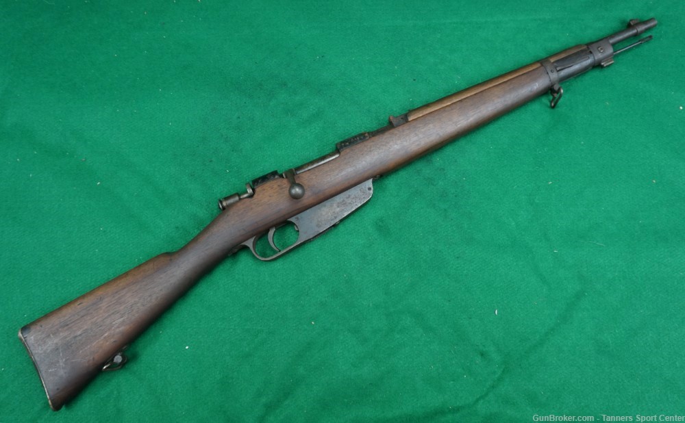 WWII 1942 Beretta Carcano 91/38 Troop Special Carbine 6.5mm C&R OK -img-0
