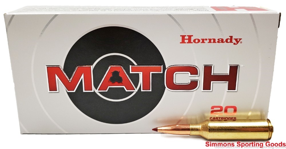 Hornady ELD Match (81620) 6.5 PRC 147 gr Rifle Ammunition - Qty. 5Bxs/100Rd-img-1