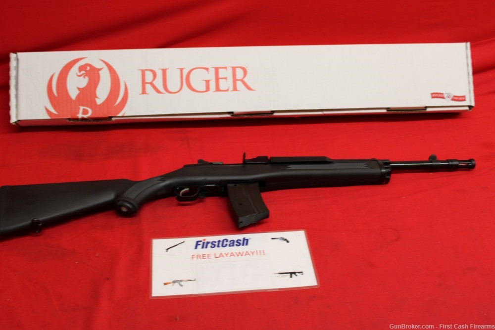 Ruger Mini-Thirty, 7.62x39mm w-2 20rd Magazines and Scope Rings.-img-0