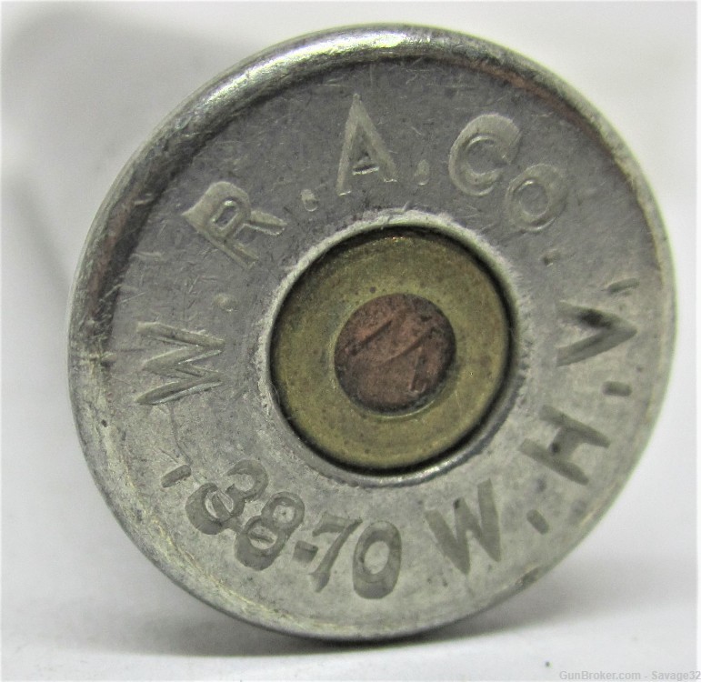 Unique WRA Co. Tin-Case 38-70 W.H.V. NPE -img-1