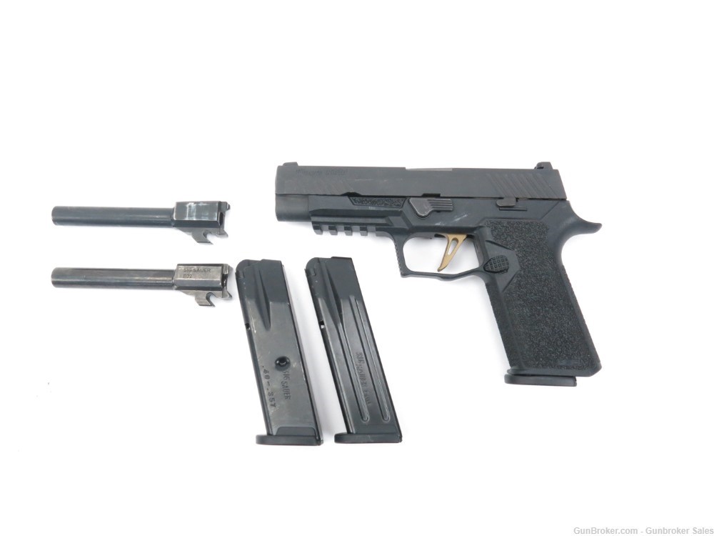 Sig Sauer P320 4.75" Semi-Automatic Pistol w/ 357 Sig, 9mm, 40S&W Barrels-img-0