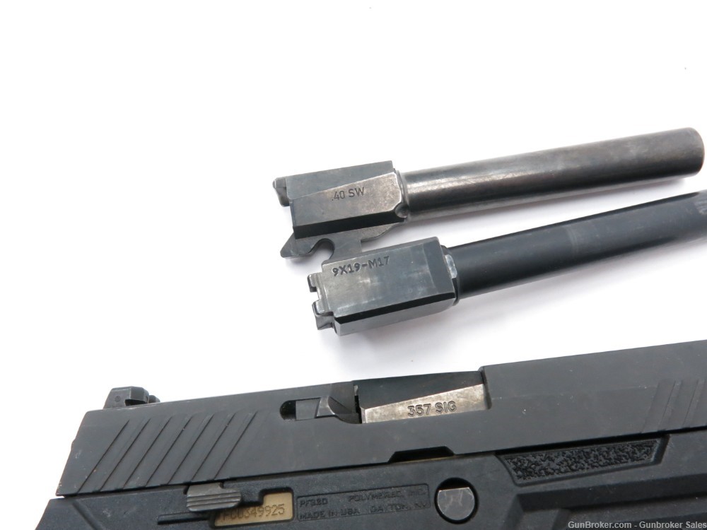 Sig Sauer P320 4.75" Semi-Automatic Pistol w/ 357 Sig, 9mm, 40S&W Barrels-img-22