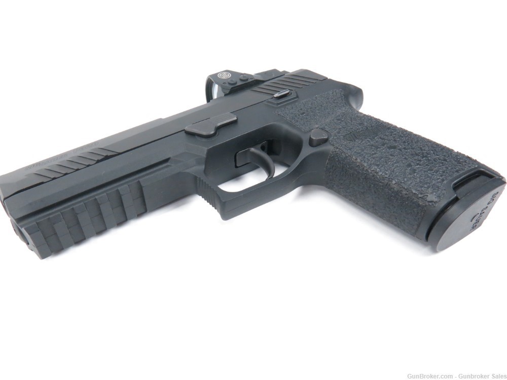 Sig Sauer P320 Full 4.75" Semi-Automatic Pistol w/ Optic, Magazine, Case-img-5