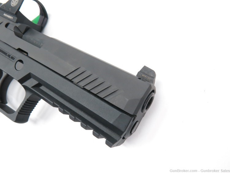 Sig Sauer P320 Full 4.75" Semi-Automatic Pistol w/ Optic, Magazine, Case-img-12