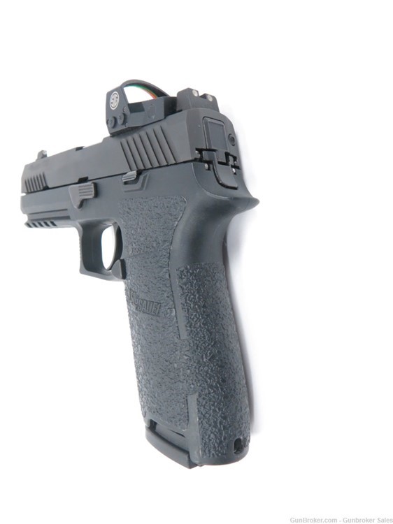 Sig Sauer P320 Full 4.75" Semi-Automatic Pistol w/ Optic, Magazine, Case-img-6