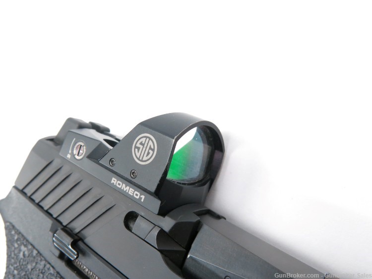 Sig Sauer P320 Full 4.75" Semi-Automatic Pistol w/ Optic, Magazine, Case-img-9