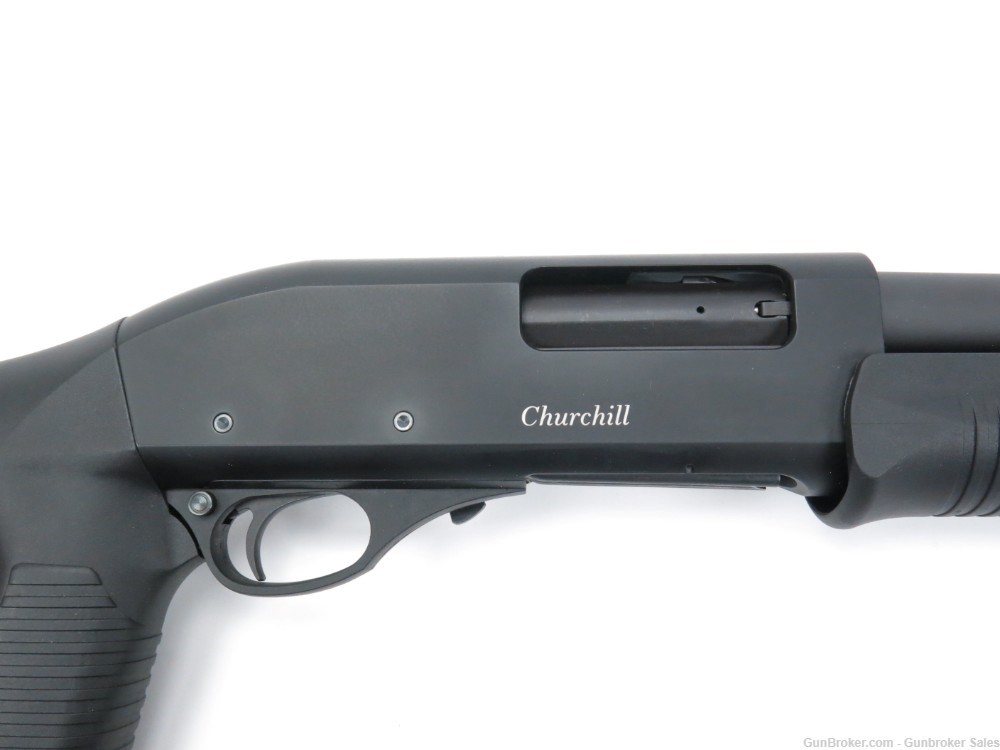 Akkar Churchill Model 612 18.5" 12GA Pump-Action Shotgun w/ Sling-img-23