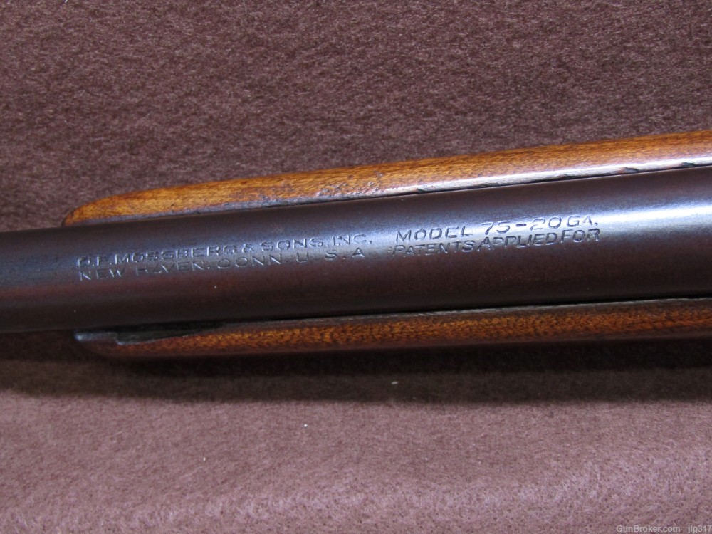 OF Mossberg Model 75 20 GA Single Shot Bolt Action Shotgun C&R Okay-img-12