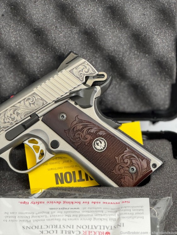 Ruger SR1911 45 ACP 75th Anniversary Engraved 5" RARE-img-3