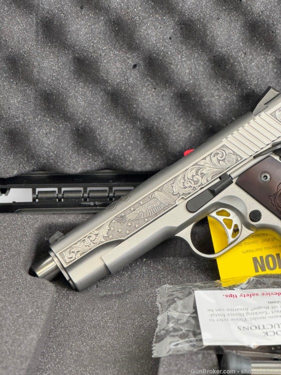 Ruger SR1911 45 ACP 75th Anniversary Engraved 5" RARE-img-2