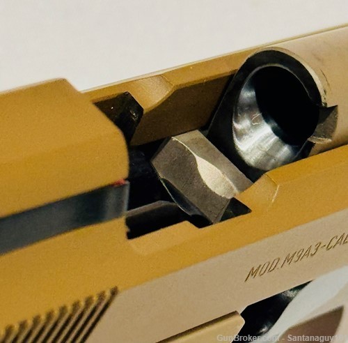 Beretta Model M9A3 Pistol, FDE Finish, 9mm, G Series Decocker, Never Fired-img-8