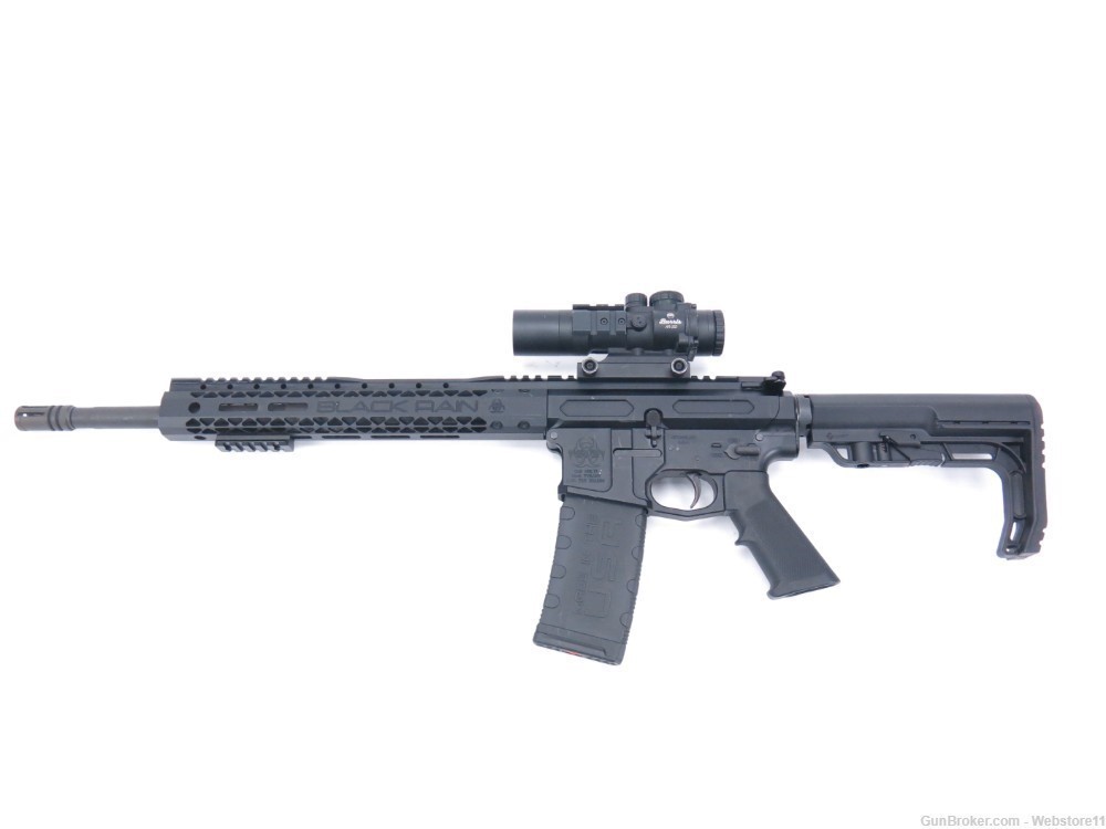 Black Rain Ordnance Tyrant 15.56 Semi-Auto Rifle w/ Optic & Magazine-img-0