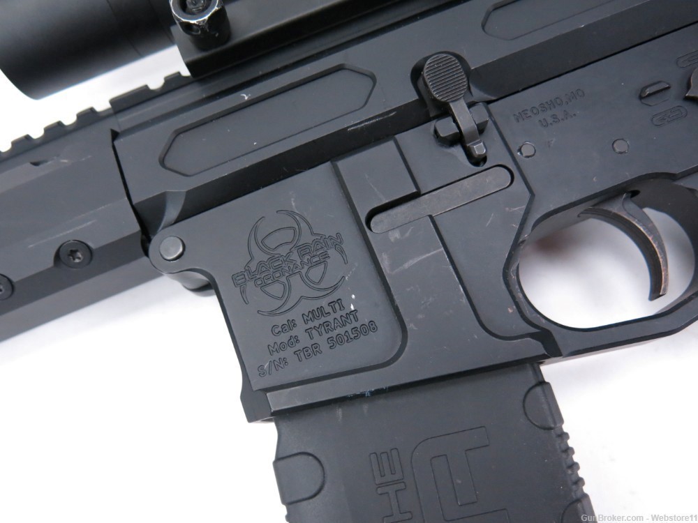 Black Rain Ordnance Tyrant 15.56 Semi-Auto Rifle w/ Optic & Magazine-img-6