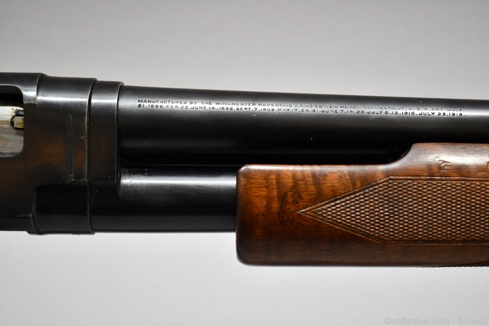 Winchester Model 12 Pump Shotgun 2 3/4" 12 G W Cutts Compensator 1924 C&R-img-5