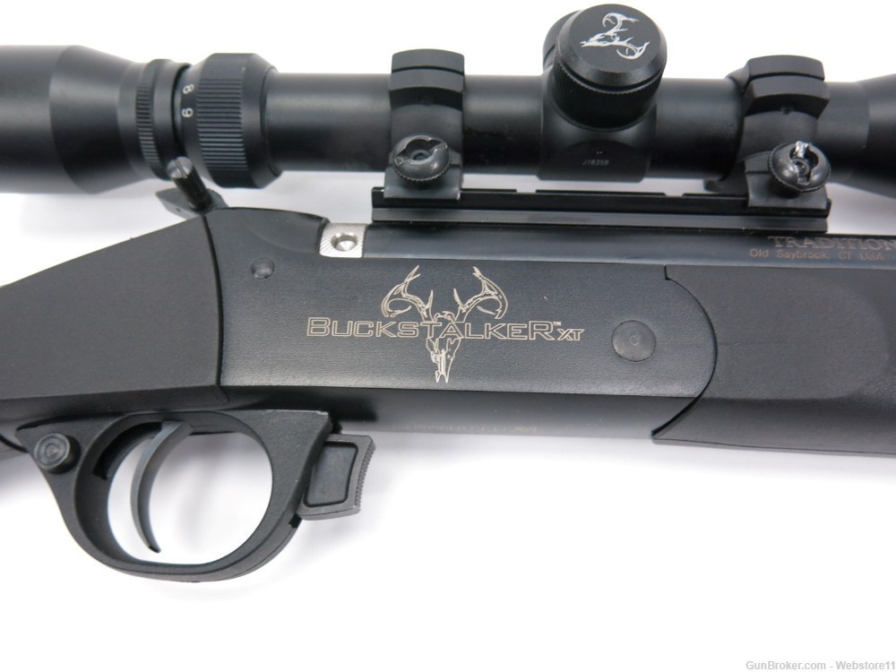 Traditions Buckstalker XT 50 Cal 24" Black Powder Rifle w/ Scope-img-28