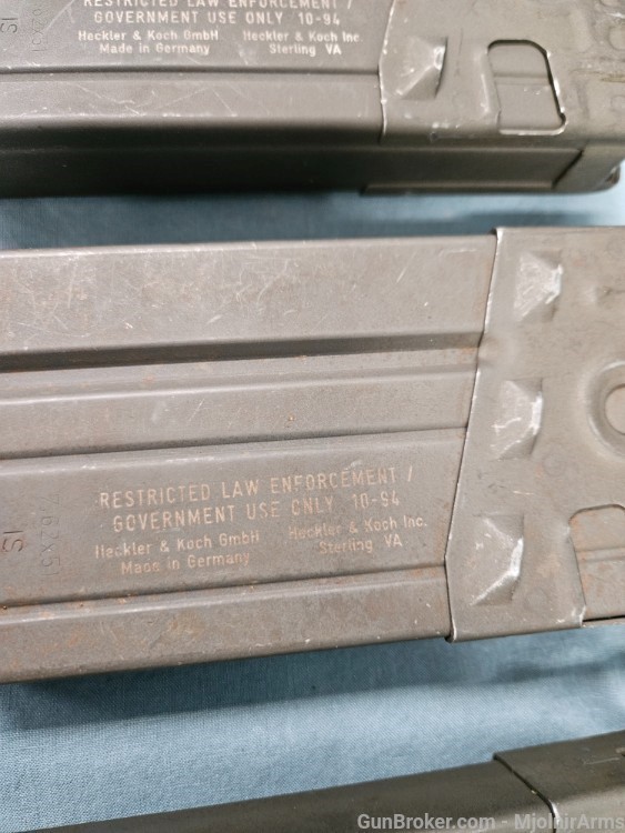 Heckler & Koch HK91 G3 20 round steel magazine LEO marked.-img-2