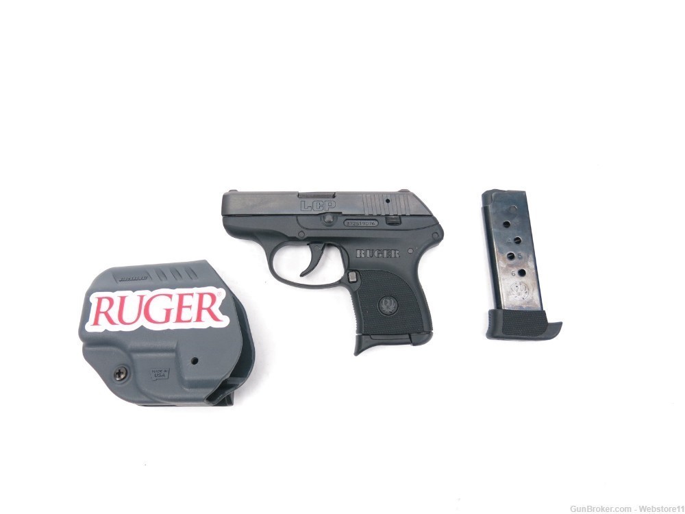 Ruger LCP 2.75" 380 Semi-Automatic Pistol w/ 2 Magazine & Holster-img-0
