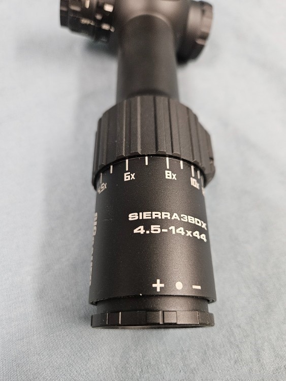 Sig Sauer Sierra 3 BDX 4.5-14X44 scope. Used.-img-2