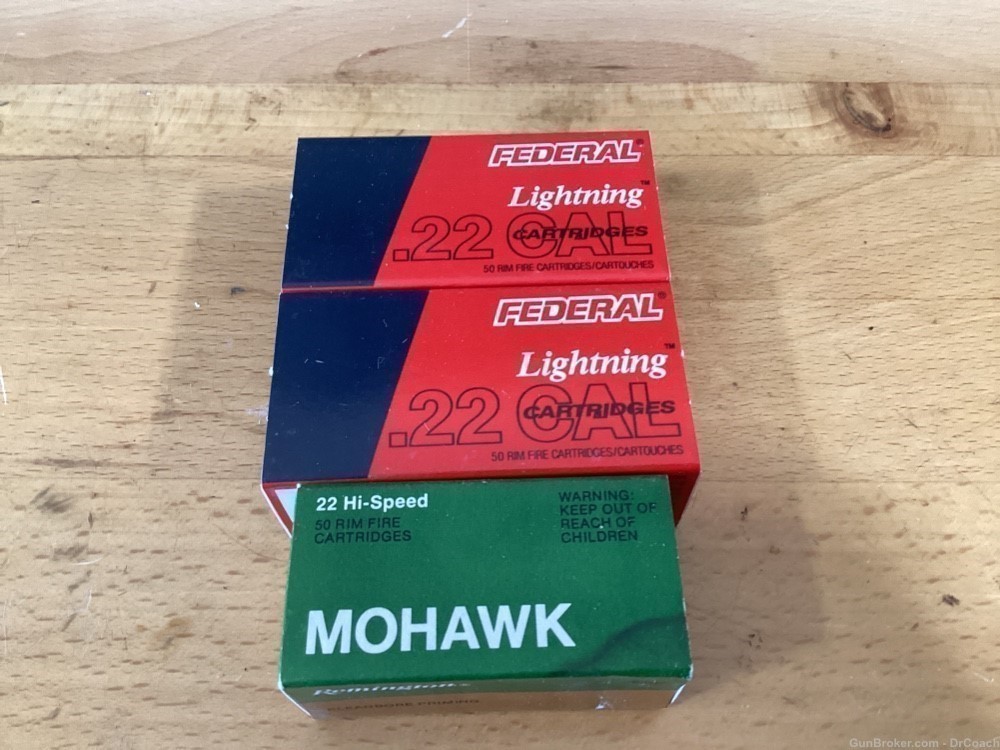 Federal and Remington Mohawk 22 LR ammo lo-img-0
