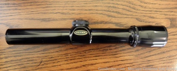 Weaver 2.5 rifle scope w/ misc. rings and mounting hardware-img-0