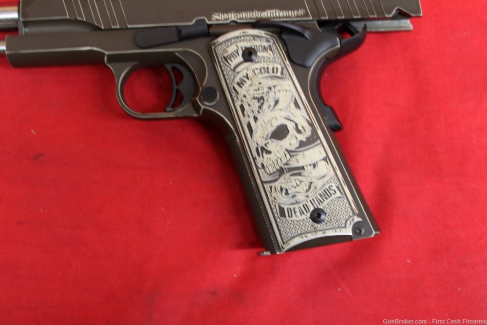 Auto-Ordnance 1911A1 " Cold Dead Hands", 45ACP Custom Finish And Grips.-img-5