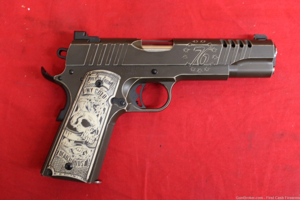Auto-Ordnance 1911A1 " Cold Dead Hands", 45ACP Custom Finish And Grips.-img-2