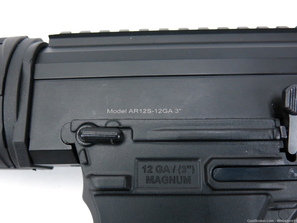 Citadel Defense AR12S 12GA 19" 3" Semi-Automatic Shotgun w/ Magazine-img-5