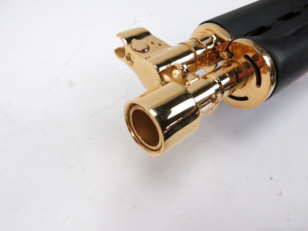 Zastava ZPAP-85 5.56 10" Semi-Automatic Pistol GOLD PLATED w/ Mag & Box-img-2