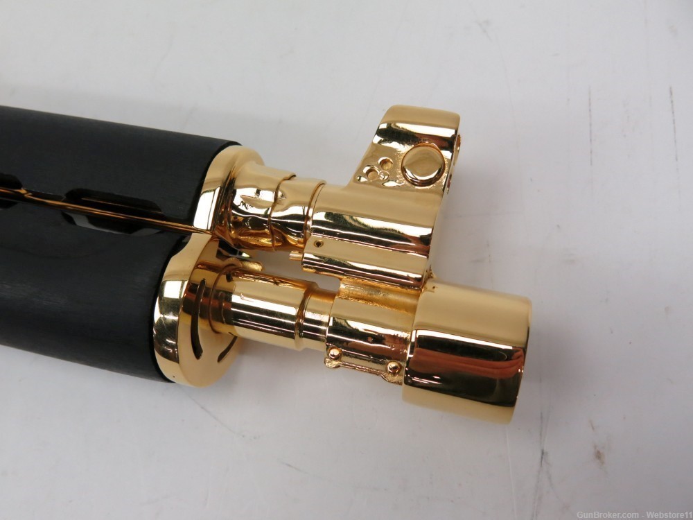 Zastava ZPAP-85 5.56 10" Semi-Automatic Pistol GOLD PLATED w/ Mag & Box-img-16
