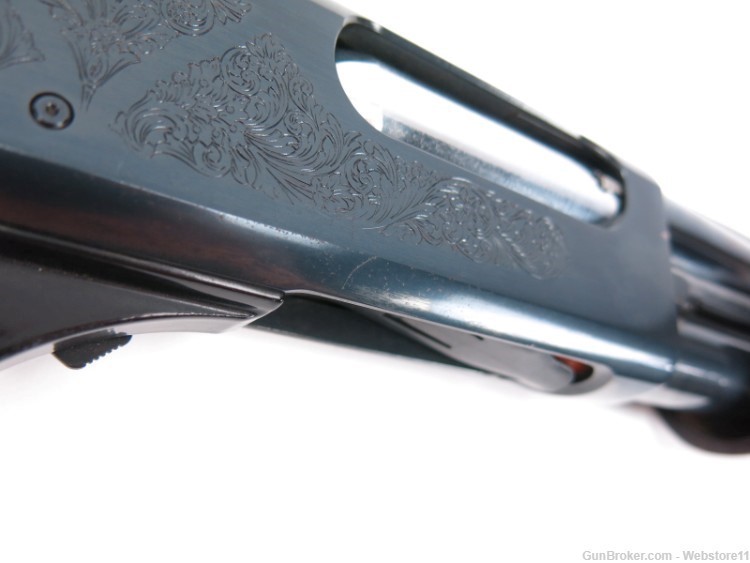 Remington 870 Wingmaster Engraved 12GA 25.5" Pump-Action Shotgun-img-51