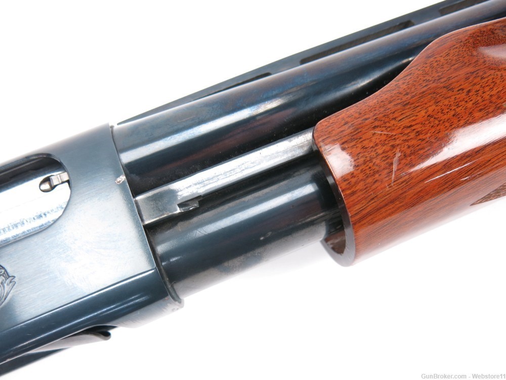 Remington 870 Wingmaster Engraved 12GA 25.5" Pump-Action Shotgun-img-47