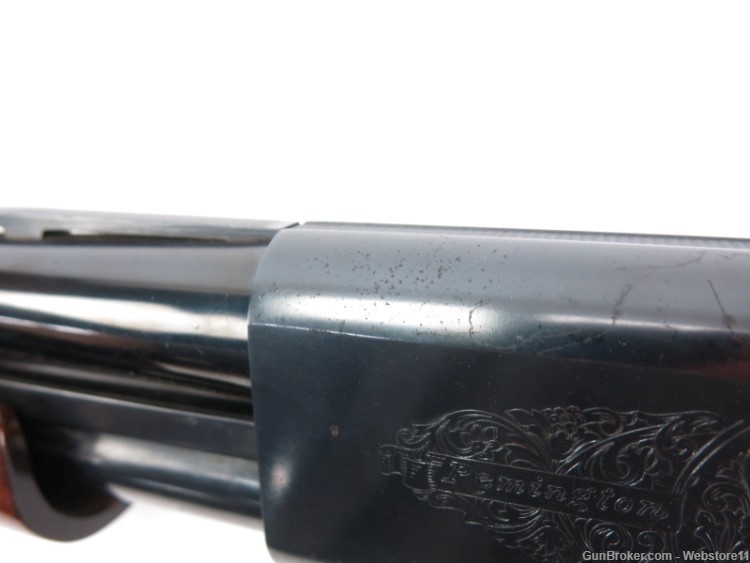 Remington 870 Wingmaster Engraved 12GA 25.5" Pump-Action Shotgun-img-20