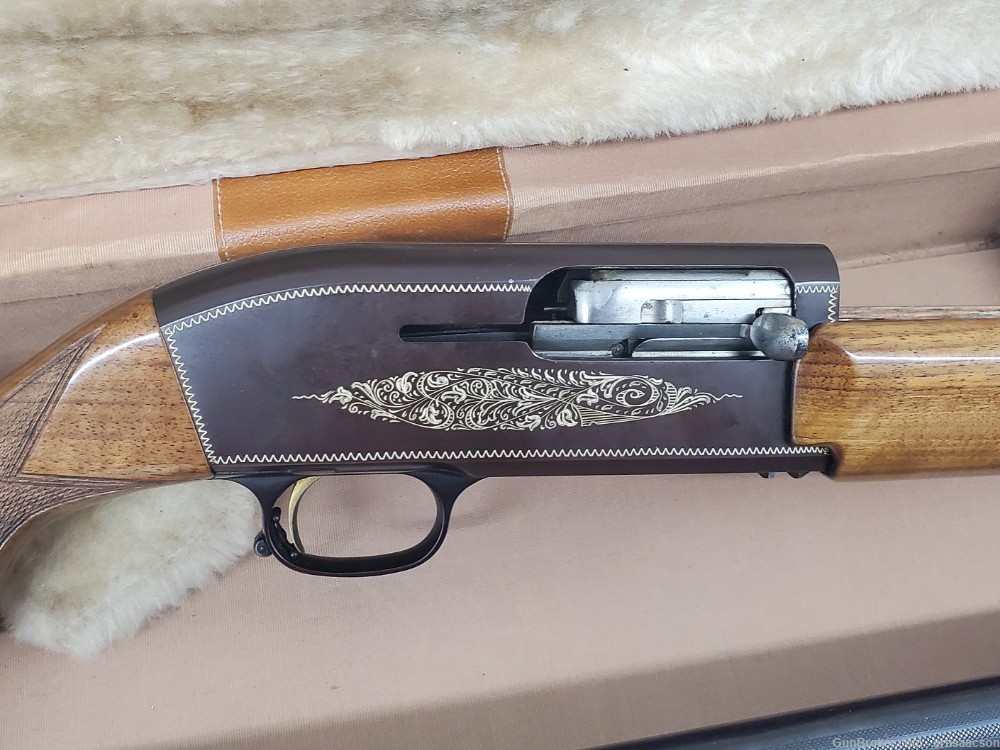 BROWNING DOUBLE AUTO 12 GA 2 3/4'' AUTUMN BROWN TWO BARREL SET WITH CASE-img-7