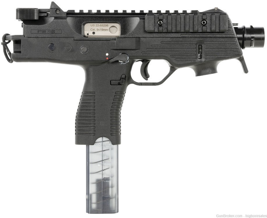 B&T Firearms 30105NUS TP9 9mm Luger 30+1 5.10"-img-2