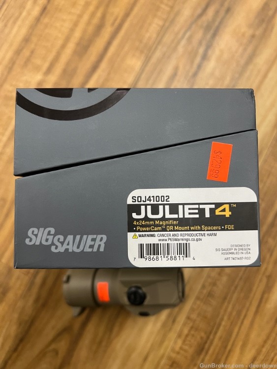 Sig Sauer Juliet4 4x magnifier 4x24mm FDE-img-4