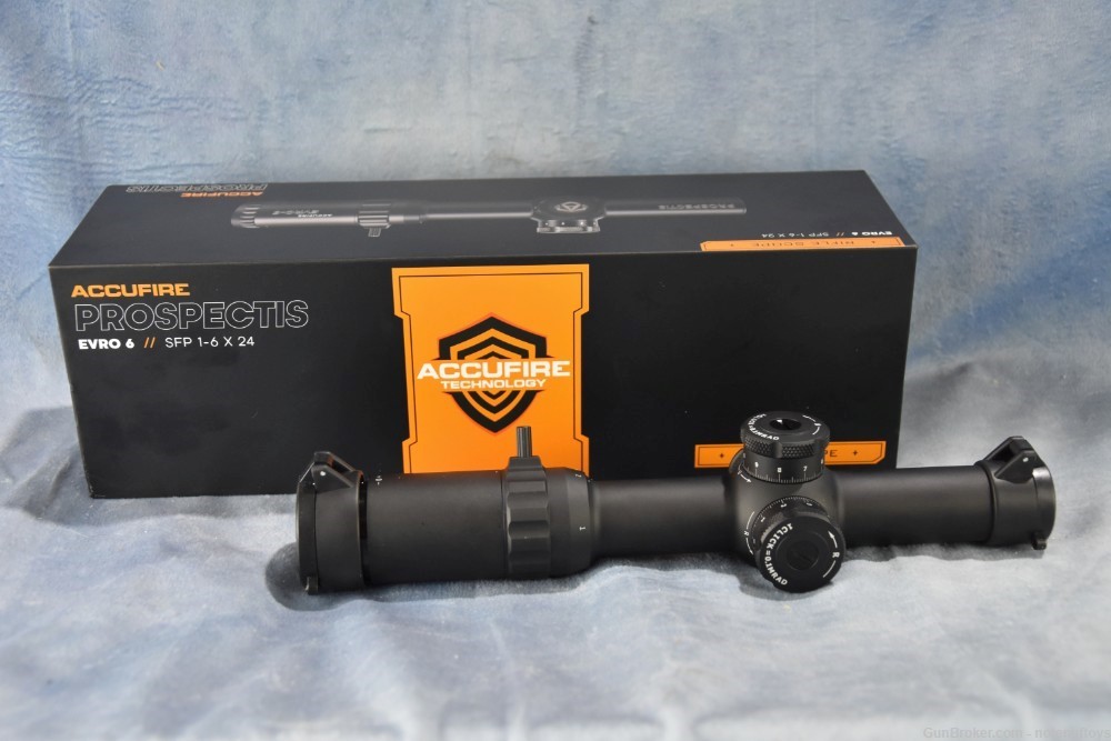 Accufire Prospectis Evro 6 SFP 1-6X24 Tactical Rifle Scope Great Reticle-img-7