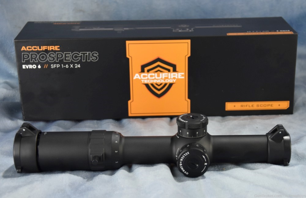 Accufire Prospectis Evro 6 SFP 1-6X24 Tactical Rifle Scope Great Reticle-img-27