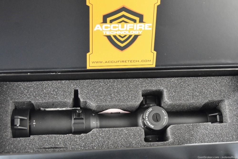Accufire Prospectis Evro 6 SFP 1-6X24 Tactical Rifle Scope Great Reticle-img-4