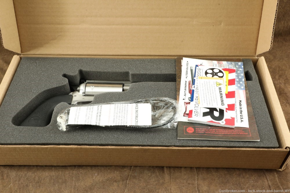 Magnum Research BFR .45/70 8” Single Action 5 Shot Revolver w/ Box-img-29