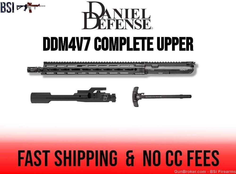 Daniel Defense DDM4V7 16" 556-223 Upper DD Upper DDM4-V7 DDM4V7 DDM4-V7-img-0