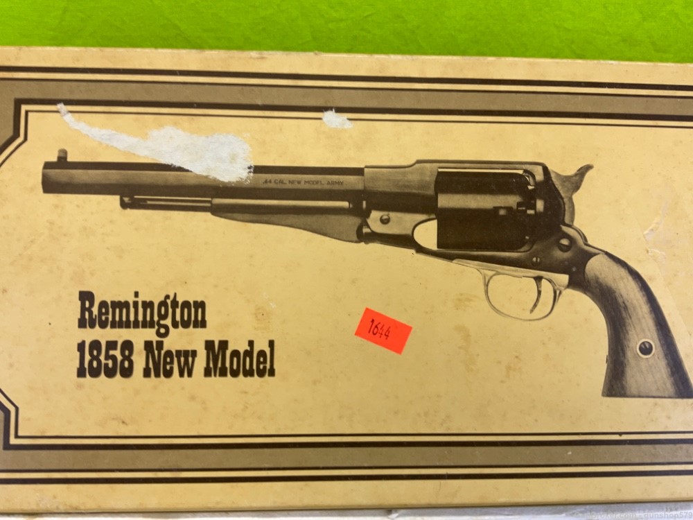 Vintage Euroarms Remington 1858 5 1/2 In 36 Cal Cap Ball Percussion Beals -img-1